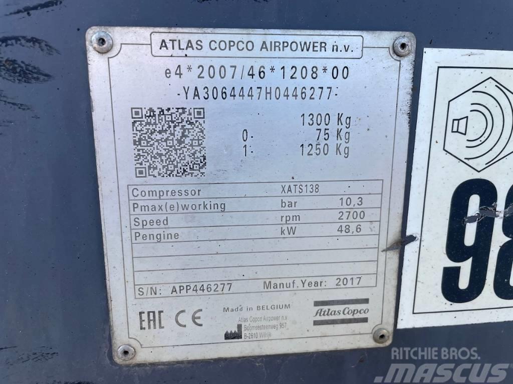 Atlas Copco XATS 138 Compresseur