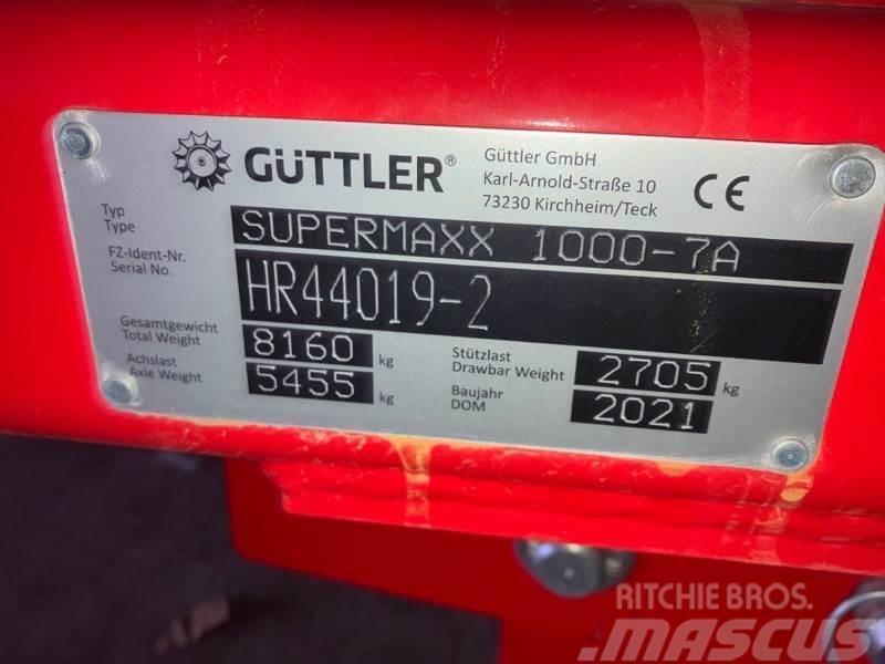 Güttler SUPERMAXX 1000-7A Déchaumeur, cultivateur