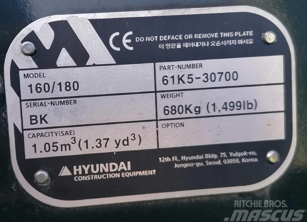Hyundai 1.05m3_HX180 Godet