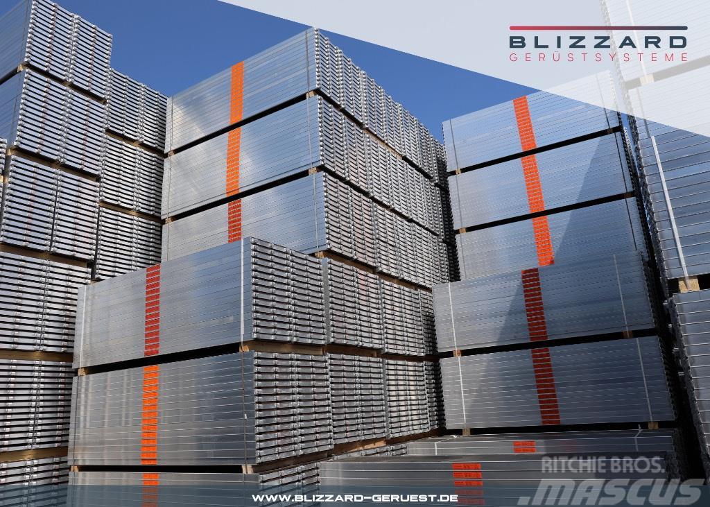 Blizzard Gerüstsysteme 130,16 m² Aluminium Gerüst + Alu-Rah Echafaudage