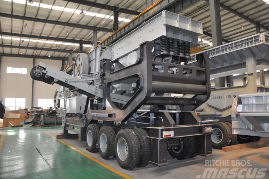 Liming Y3S23G93E46Y55B Combination mobile crusher Concasseur mobile
