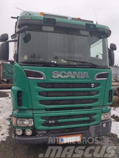 Scania 560 +Laurell Camion pour copeaux de bois