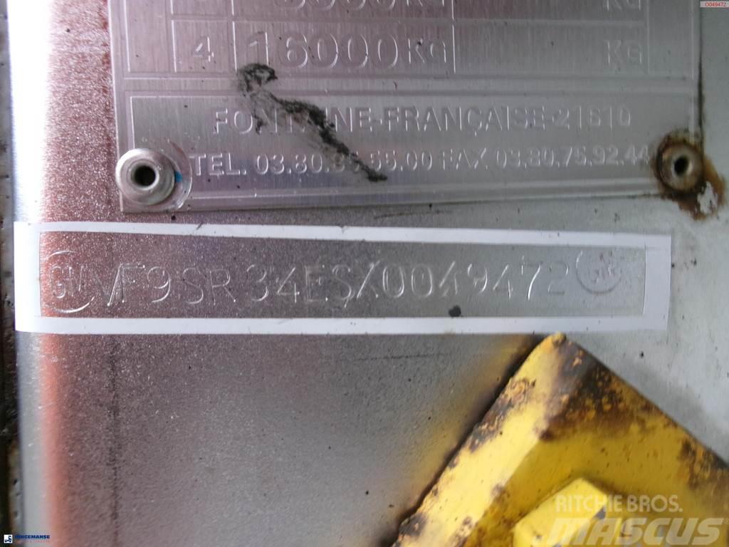 Magyar Chemical tank inox 22.5 m3 / 1 comp ADR 29-05-2024 Semi remorque citerne