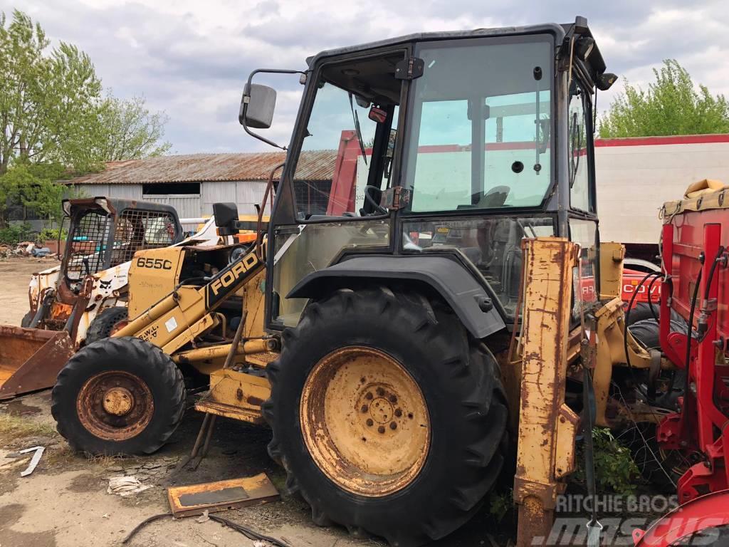 Ford / New Holland For Parts 655C Tractopelle