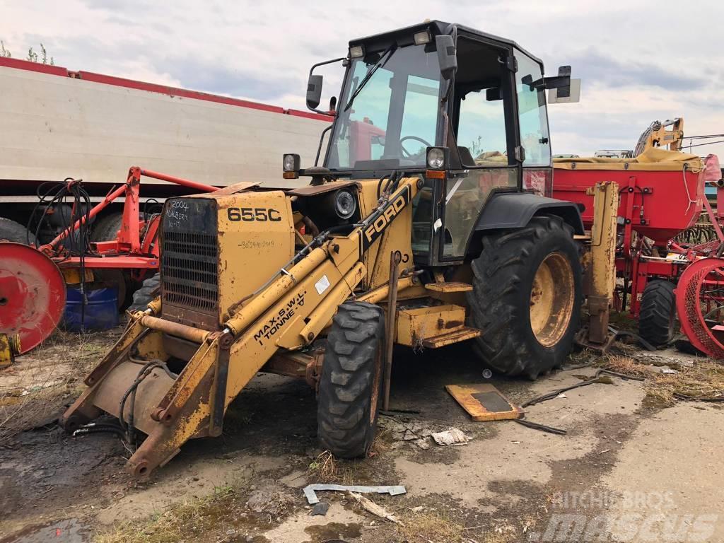 Ford / New Holland For Parts 655C Tractopelle