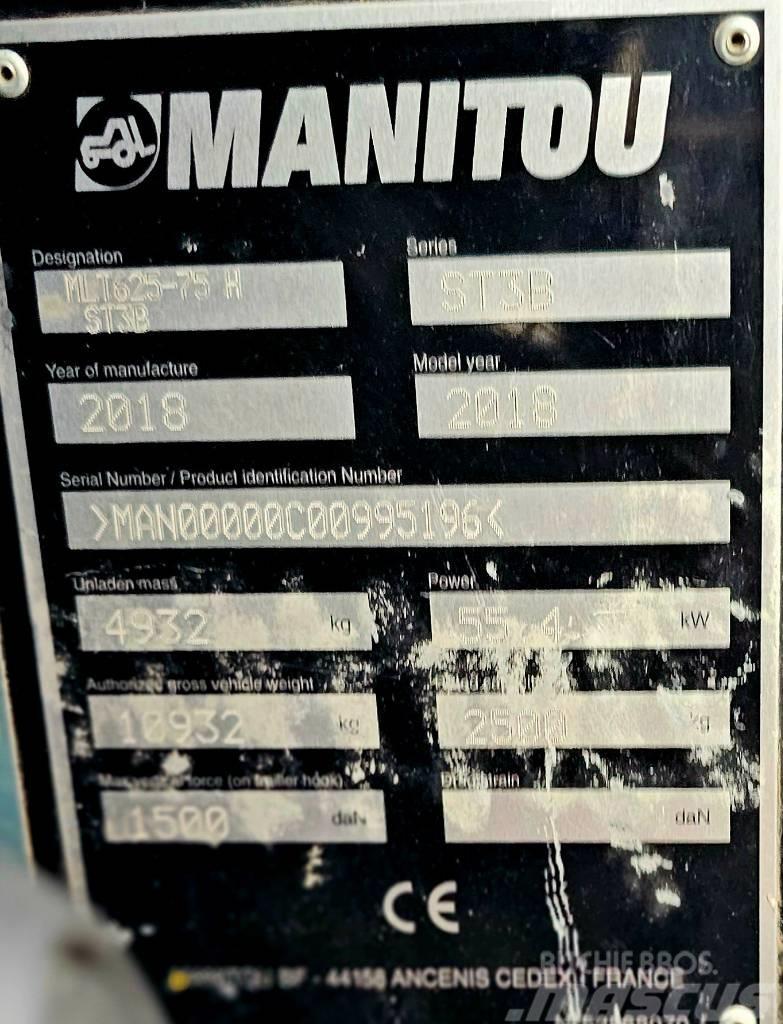 Manitou MLT 625 -75H  CLASSIC Chariot télescopique
