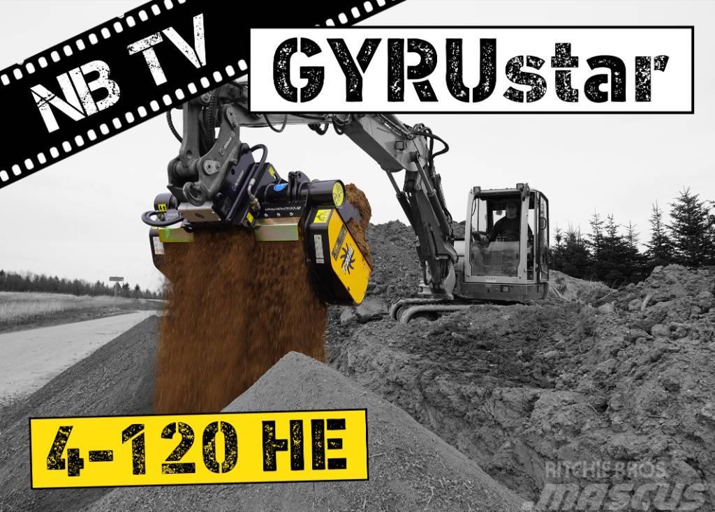 Gyru-Star 4-120HE | Siebschaufel Radlader & Bagger Godets cribleurs