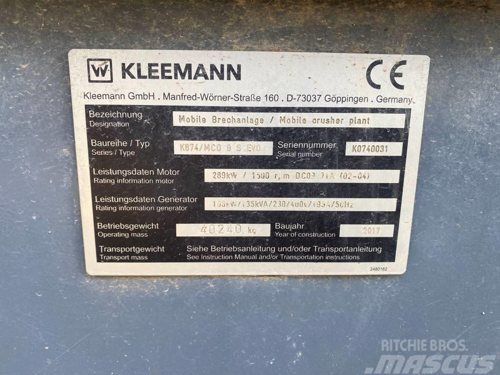 Kleemann MC O9 S EVO Concasseur mobile