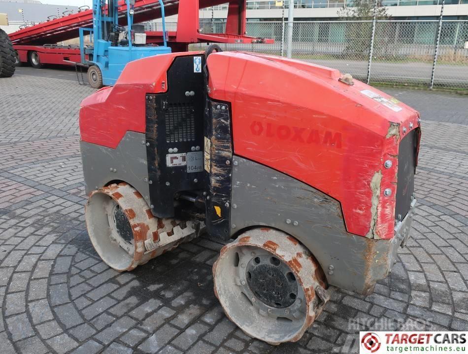 Rammax 1575 Trench Compactor Roller 85cm No Remote Rouleaux tandem