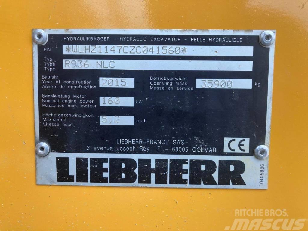 Liebherr 936 Pelle sur chenilles