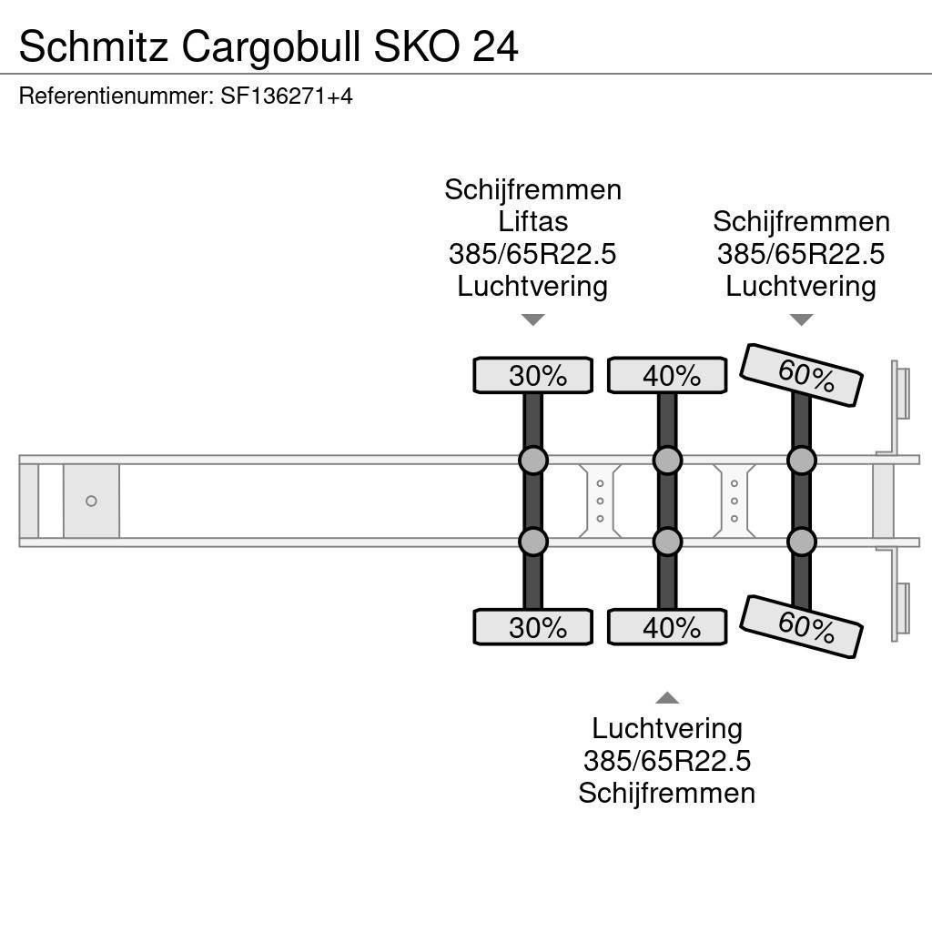 Schmitz Cargobull SKO 24 Semi remorque fourgon