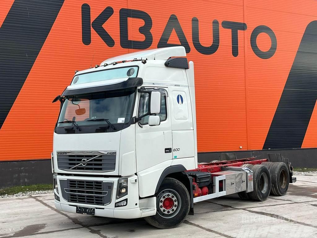 Volvo FH 16 600 6x4 RETARDER / CHASSIS L=6289 mm Châssis cabine