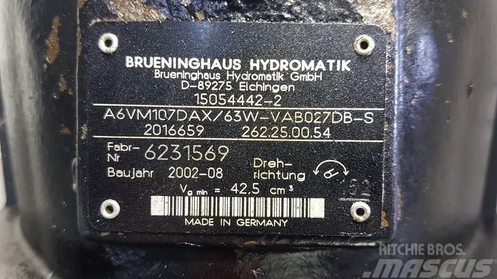 Brueninghaus Hydromatik A6VM107DAX/63W - Bucher Citycat 5000 - Drive motor Hydraulique