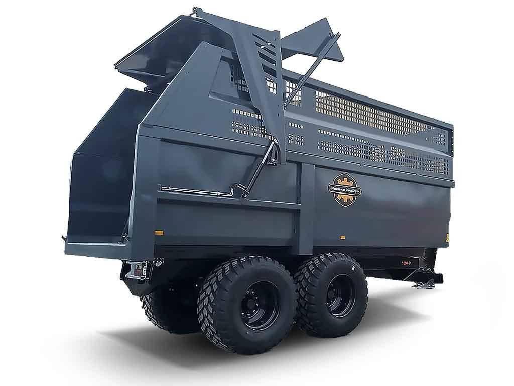 Palmse Trailer Ensilagevagn Mega volym 19 ton 47 kubik NY Benne céréalière
