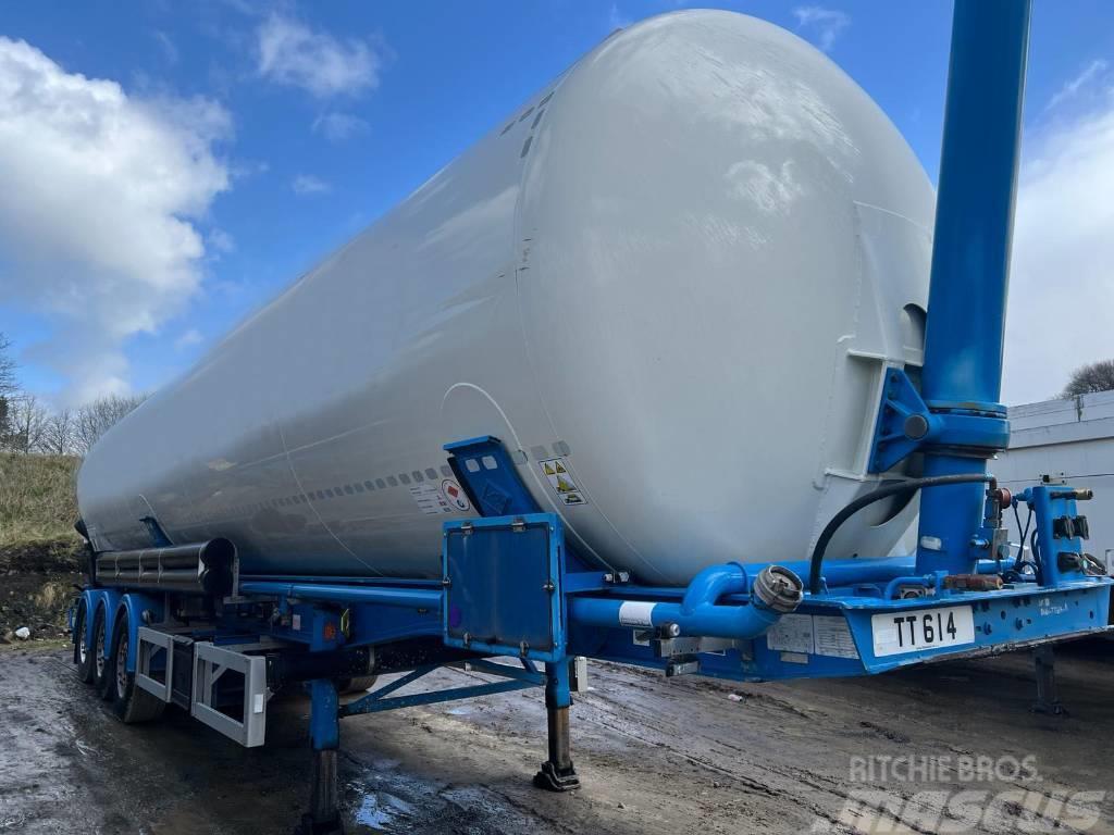 Feldbinder KIP 60.3m3 Tipping & Blowing Tanker Remorque citerne