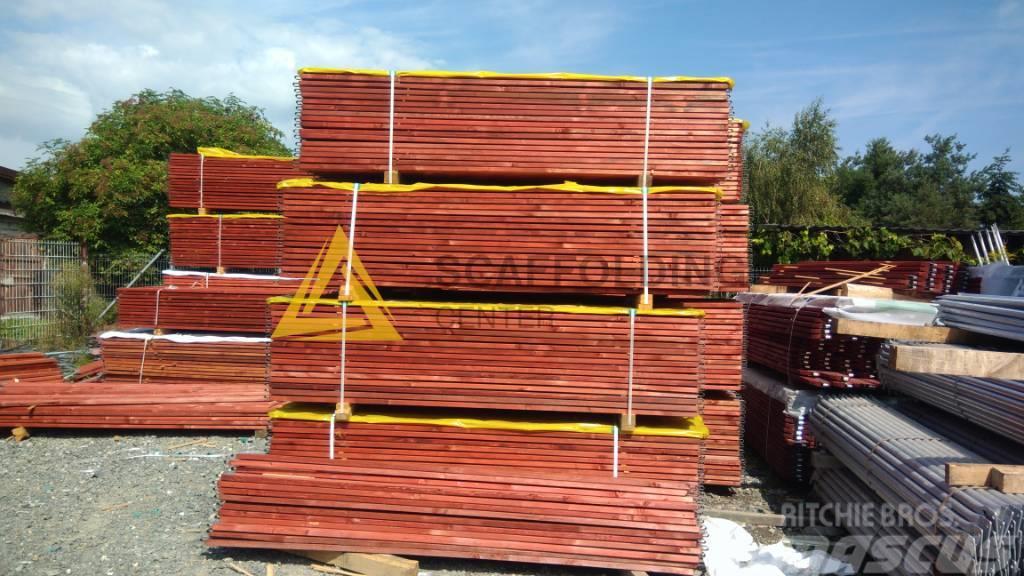  Scaffolding Gerüst 500qm T.Plettac Holz vom Herste Echafaudage
