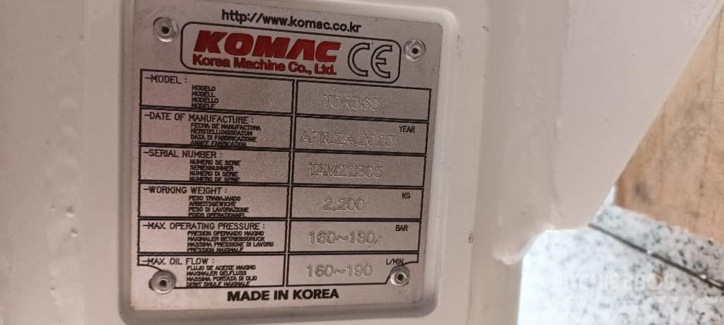 Komac TOR 36S Marteau hydraulique