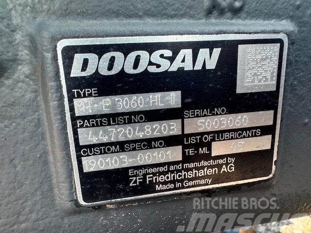 Doosan DX 160 REAL AXLES ZF MT-E 3060 Essieux