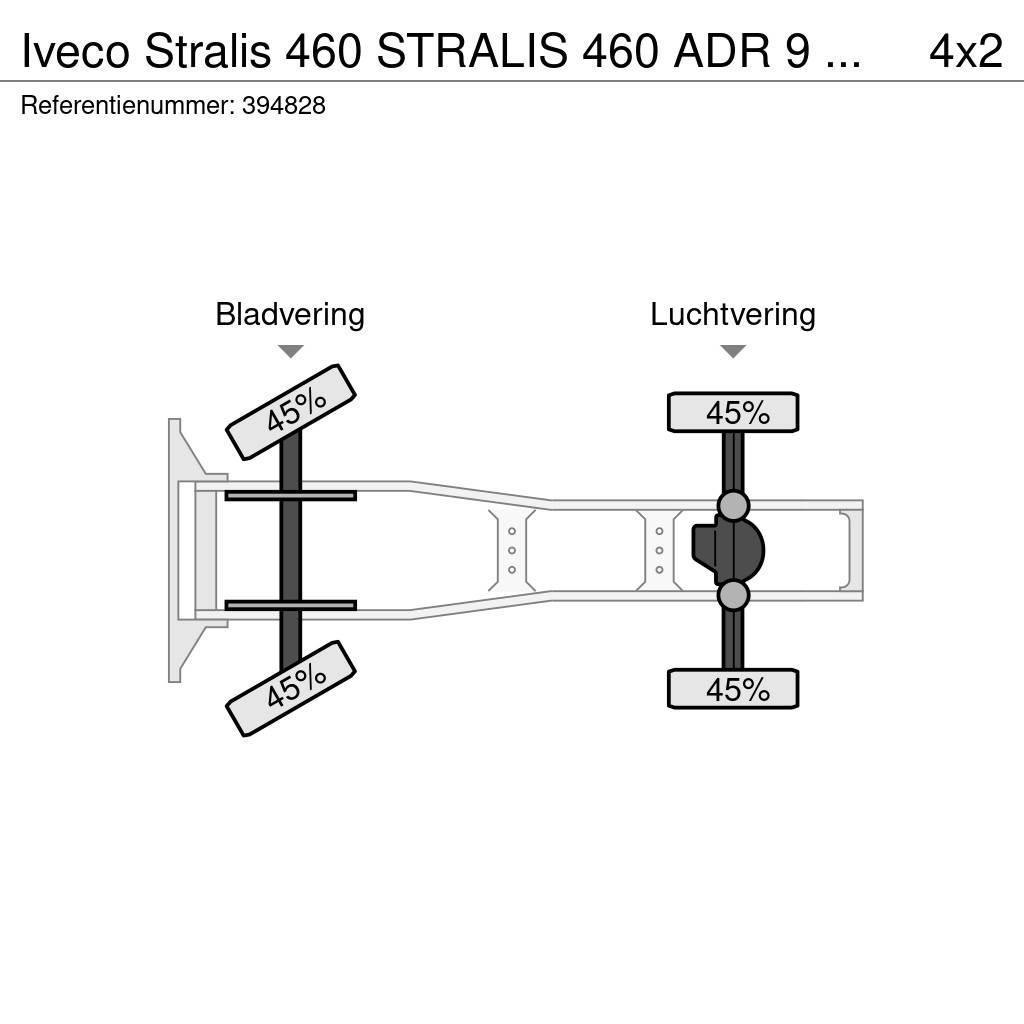 Iveco Stralis 460 STRALIS 460 ADR 9 TONS VOORAS Tracteur routier