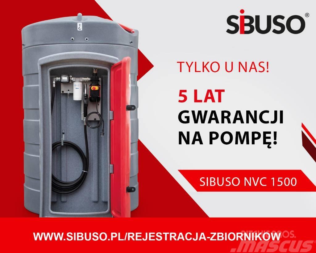 Sibuso NVC 1500L zbiornik Diesel z szafą Cuve