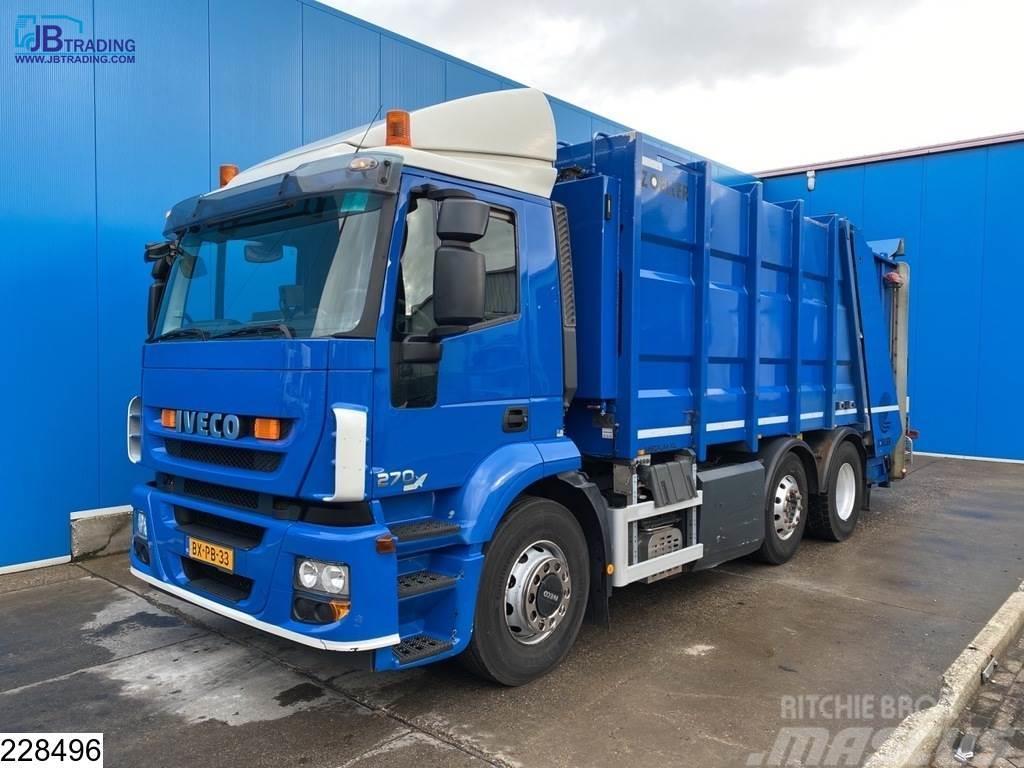 Iveco Stralis 270 CNG 6x2, AT, CNG, Zoeller Haller, EURO Camion poubelle