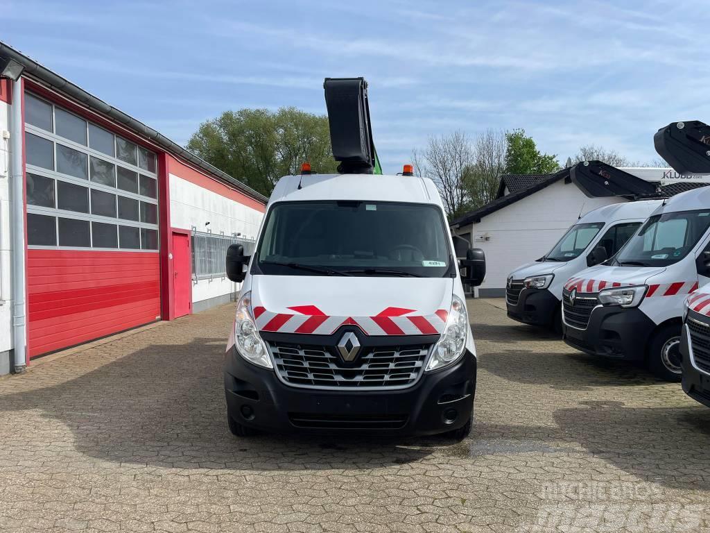 Renault Master Hubarbeitsbühne KLUBB K42P Korb 200kg EURO Camion nacelle