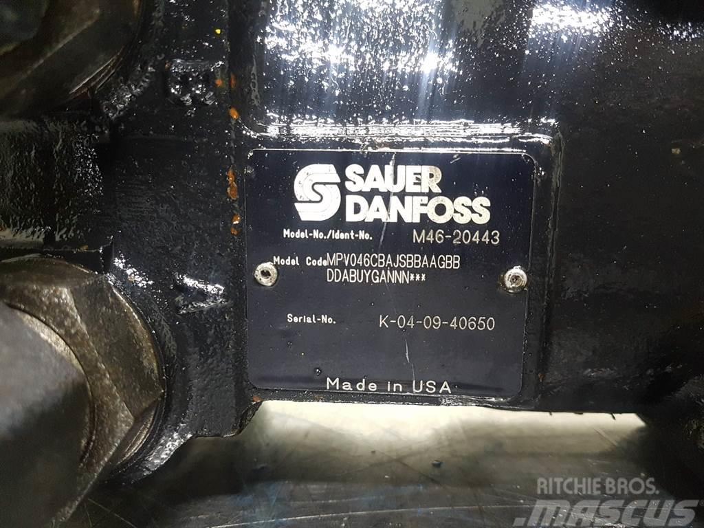 Sauer Danfoss MPV046CBAJSBBAAGBBD - M46-20443 - Drive pump Hydraulique