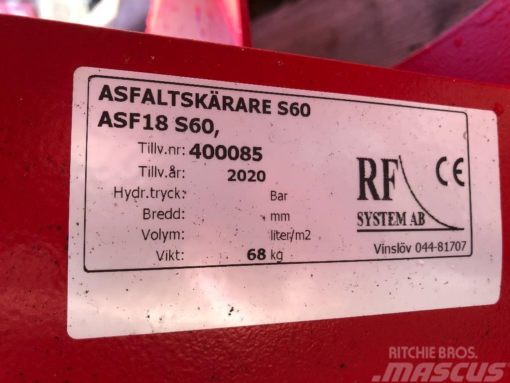 Rf-system RF Asfaltskärare S60 Cisaille