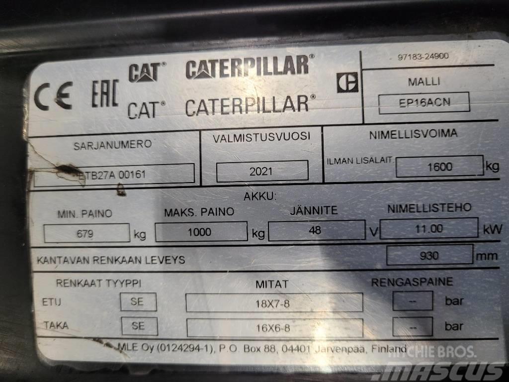 CAT EP16 ACN Chariots élévateurs électriques