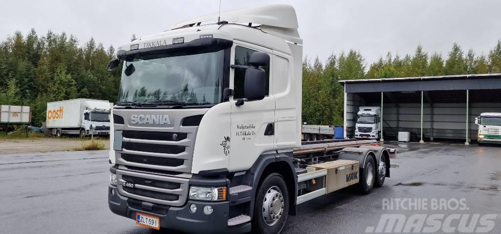 Scania G450 LB6x2*4MNB Camion porte container