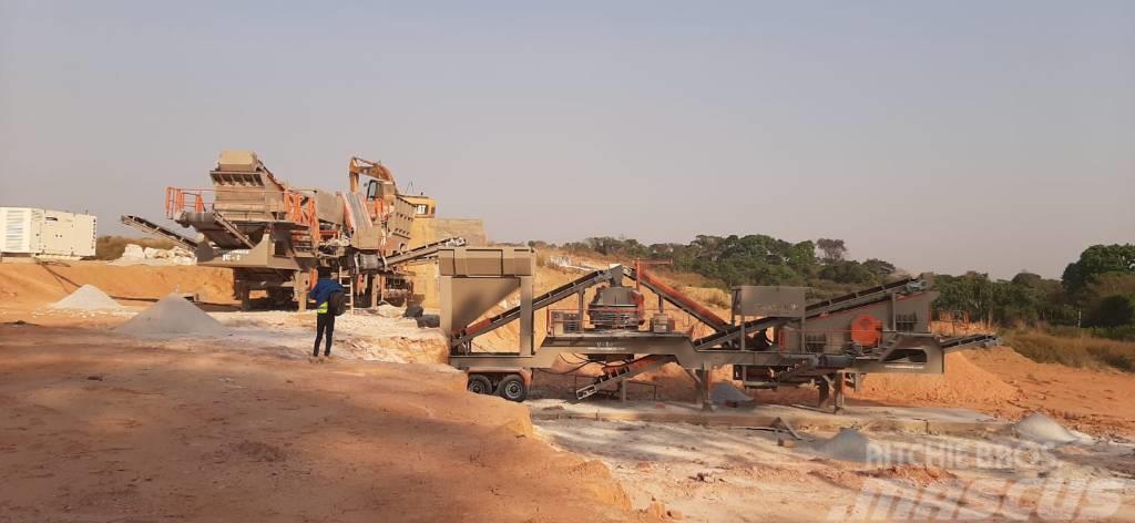 Constmach 60 - 80 TPH Mobile Impact Crushing Plant Concasseur mobile