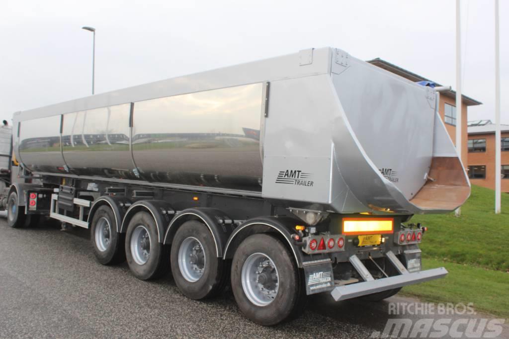 AMT TA400 - Isoleret Asfalt trailer /HARDOX indlæg Benne semi remorque