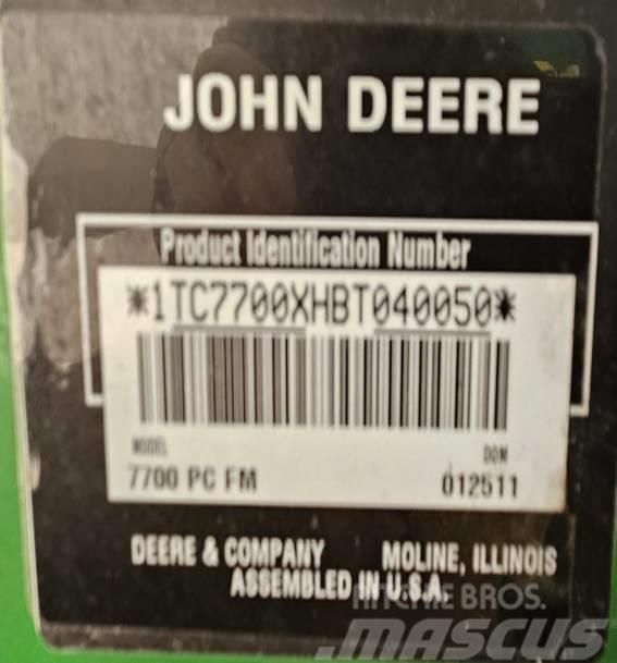 John Deere 7700 Tondeuses pour fairway
