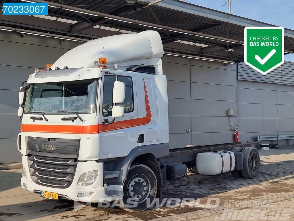 DAF CF 340 4X2 19.5T chassis NL-Truck ACC Euro 6 Châssis cabine