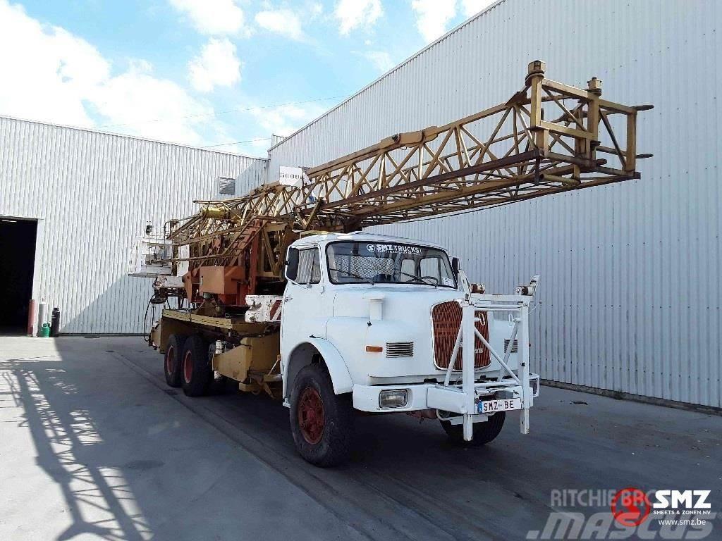 MAN 32.240 crane Camion plateau ridelle avec grue