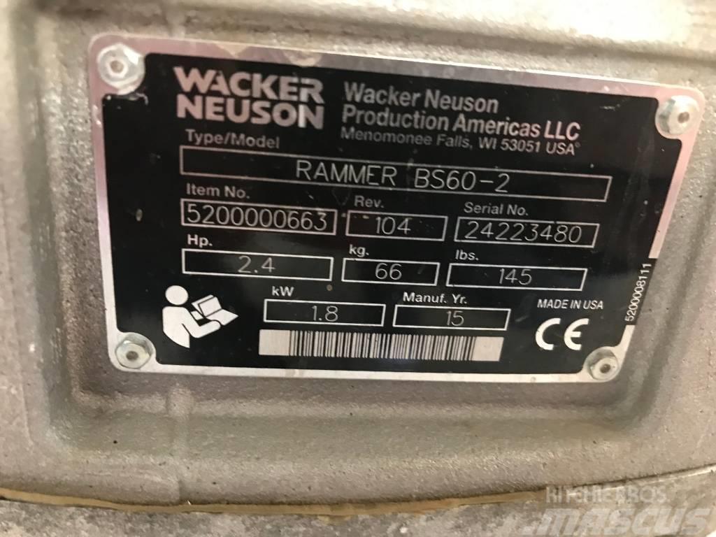 Wacker Neuson BS60-2 Compacteurs