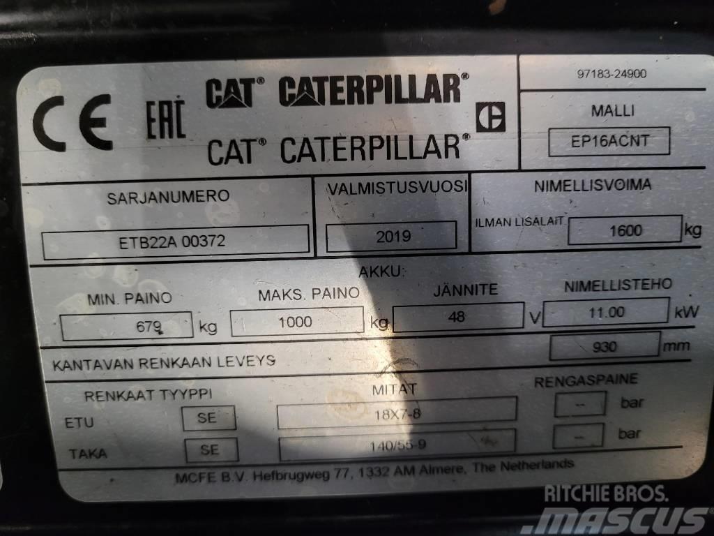 CAT EP16ACNT Chariots élévateurs électriques
