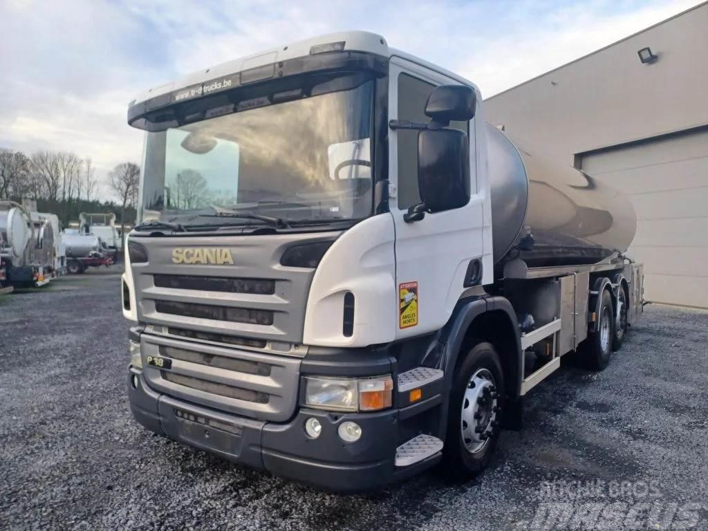 Scania P380 6X2 INSULATED STAINLESS STEEL TANK 15 500L 1 Motrici cisterna
