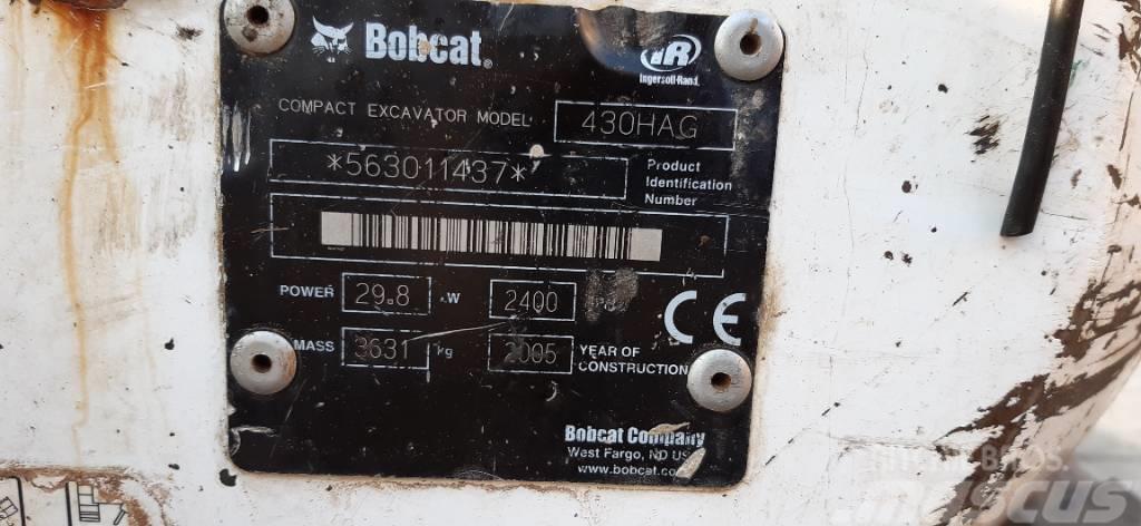 Bobcat 430 HAG Mini pelle < 7t