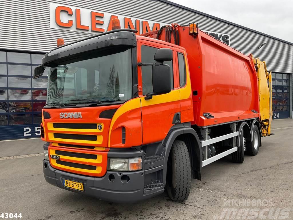 Scania P 310 Manual Geesink 20m³ Camion poubelle