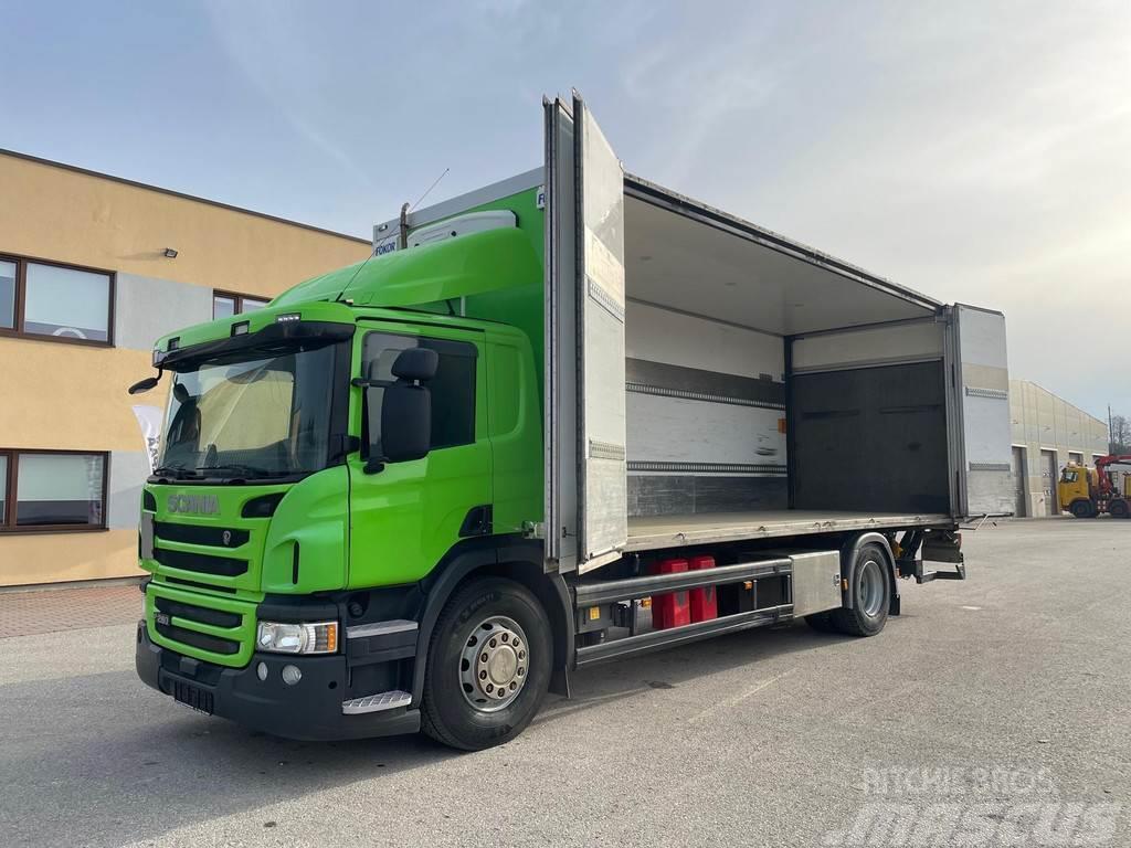 Scania P280 4x2 EURO6 + SIDE OPENING + ADR Camion Fourgon