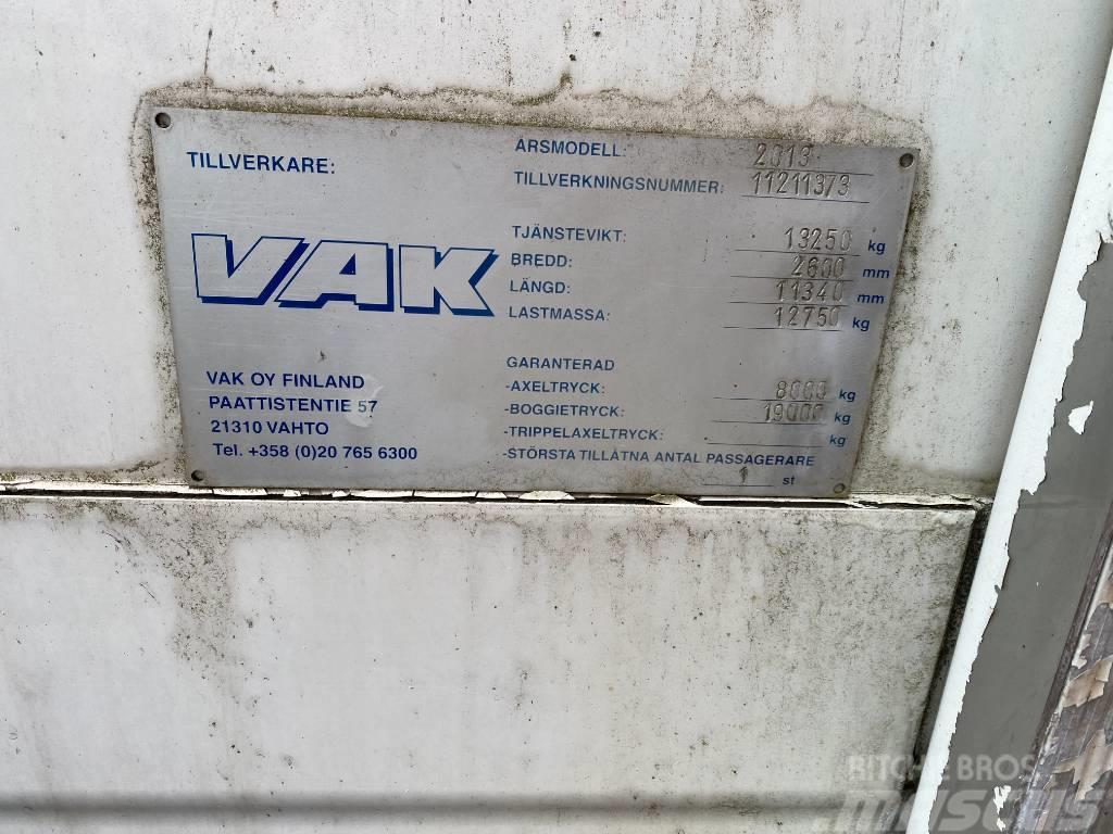 VAK Transportskåp Serie 11211373 Conteneurs de stockage