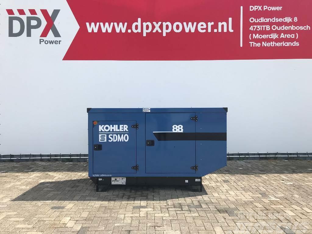 Sdmo J88 - 88 kVA Generator - DPX-17105 Générateurs diesel