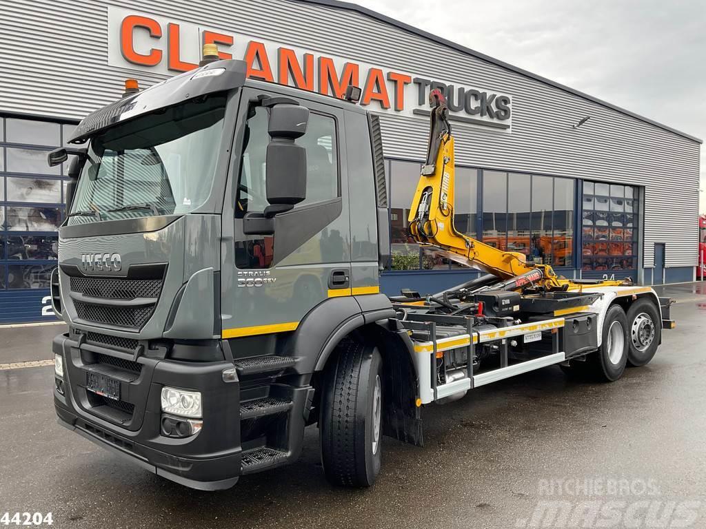 Iveco Stralis AD260S46Y Hiab 21 Ton haakarmsysteem Camion ampliroll