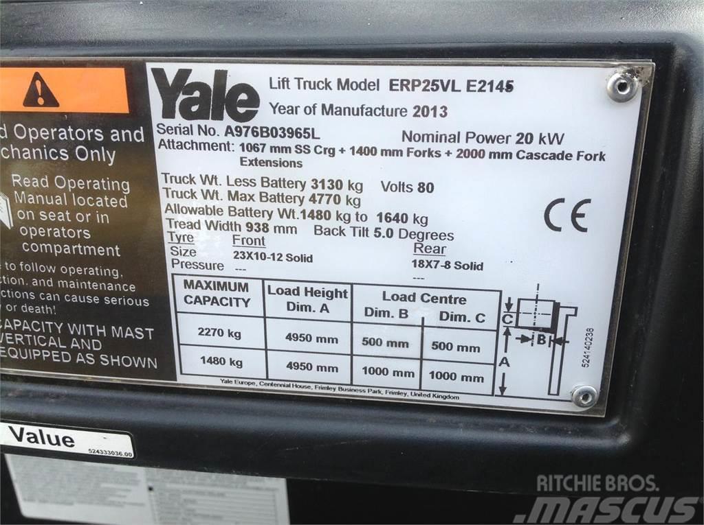 Yale ERP 25 VL heftruck Chariots élévateurs électriques