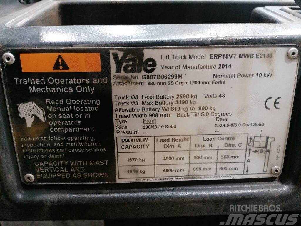 Yale ERP18VT Chariots élévateurs électriques