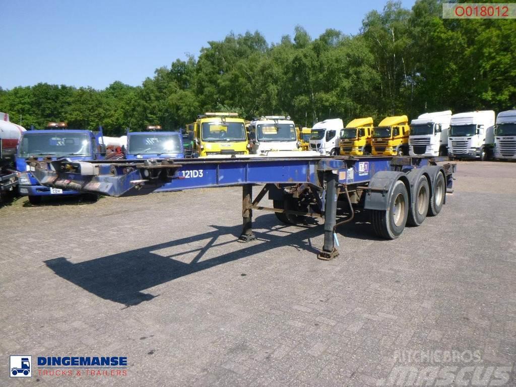 Dennison Container trailer 20-30-40-45 ft Semi remorque porte container