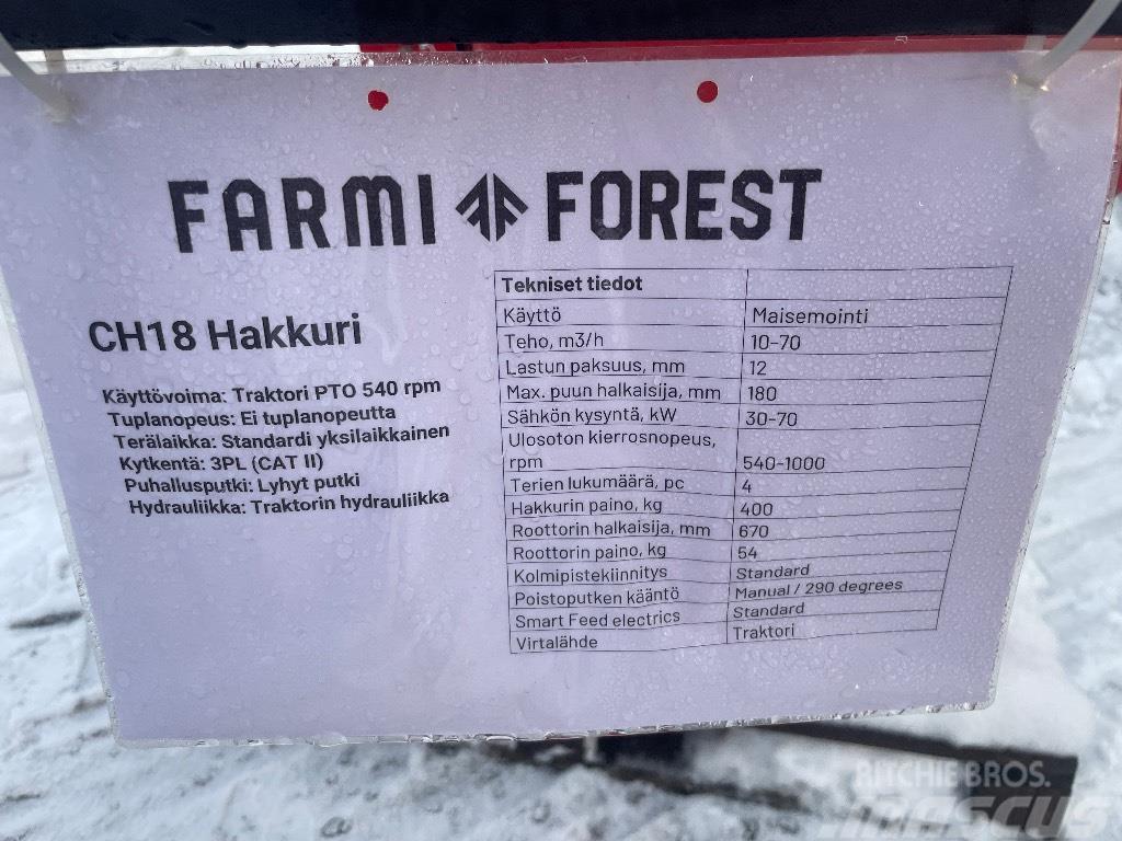 Farmi Forest CH18 Broyeur de végétaux