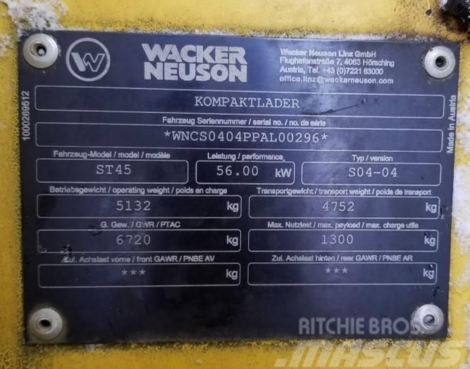 Wacker Neuson ST45 Chargeuse sur chenilles