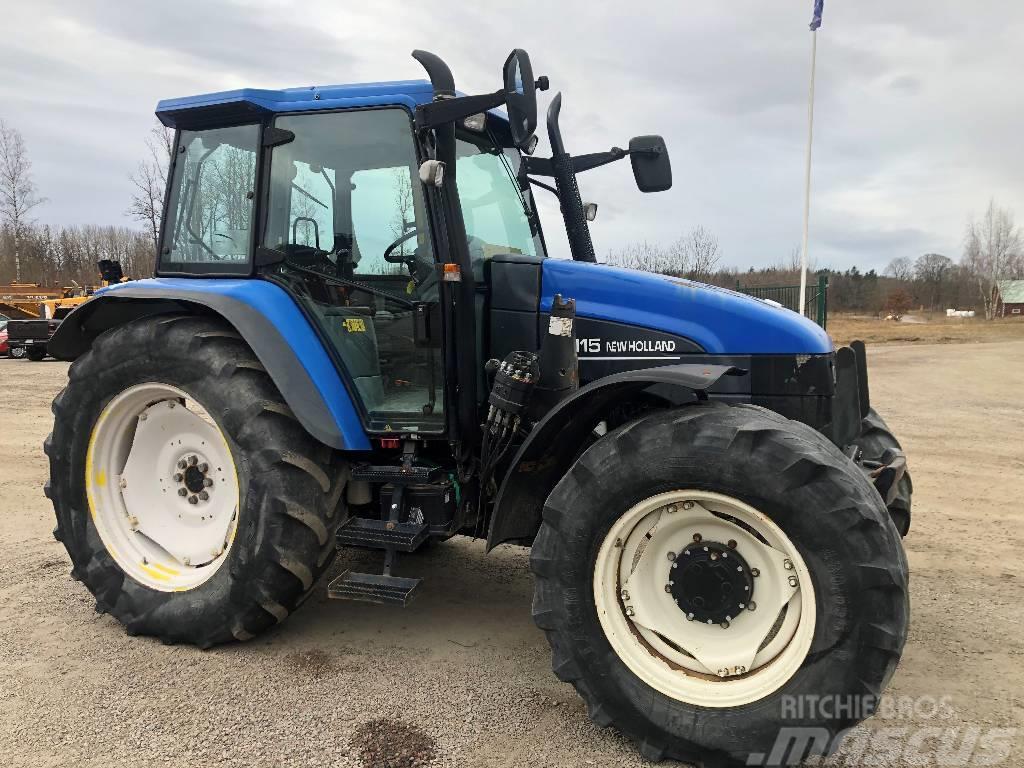 New Holland TS 115 Dismantled: only spare parts Tracteur